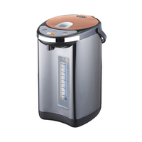 Bouilloire Électrique 750W en Acier Inoxydable 2,5-5,5L avec 2 Modes de Distribution, Protection Anti-Ébullition à Sec, Chauffage Instantané pour Usage Domestique et Hôtelier