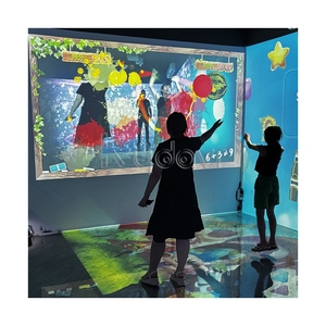 Interior Activar Realidad Aumentada <span class=keywords><strong>Escape</strong></span> Sala de juegos interactiva Metaverse Detección de movimiento Pared Piso Proyección AR Juegos de ritmo - Product Image 1