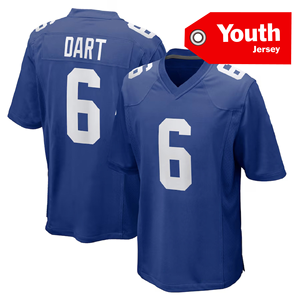 Nova Temporada Juventude e Crianças New York #6 Dart #1 Nabers #44skattebo de Alta Qualidade StitchedJersey Futebol Americano Jersey - Product Image 4