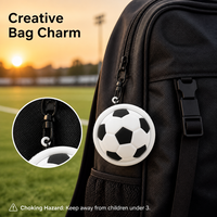 Porte-monnaie zippé coloré style sport baseball et basketball, sac de rangement pour écouteurs et porte-clés, modèle 2026, vente chaude