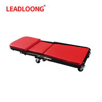 Leadloon 36 \ "Z Creeper Bench 2-in-1 garasi hadiah mekanik logam perbaikan Creeper dengan kapasitas 300 Lbs untuk perawatan mobil dan perbaikan