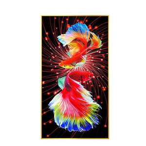 Kits de Bordado en Lienzo, Punto de Cruz, Textil 3D, Tela Gruesa de Alta Calidad, Arte Folclórico (Sin Insumos) - Product Image 1