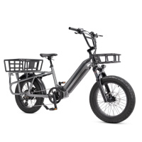 750W CARGO BIKE vélo électrique super ebike vélo électrique à suspension complète