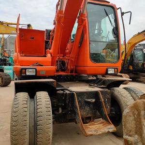 Excavadora de Ruedas Hidráulica Usada Doosan DH150W-7 de 15 Toneladas, Motor Isuzu de 71kw, Bomba de Cucharón de 0.75m, Modelo 2018-2022, Origen Corea, en Venta - Product Image 3