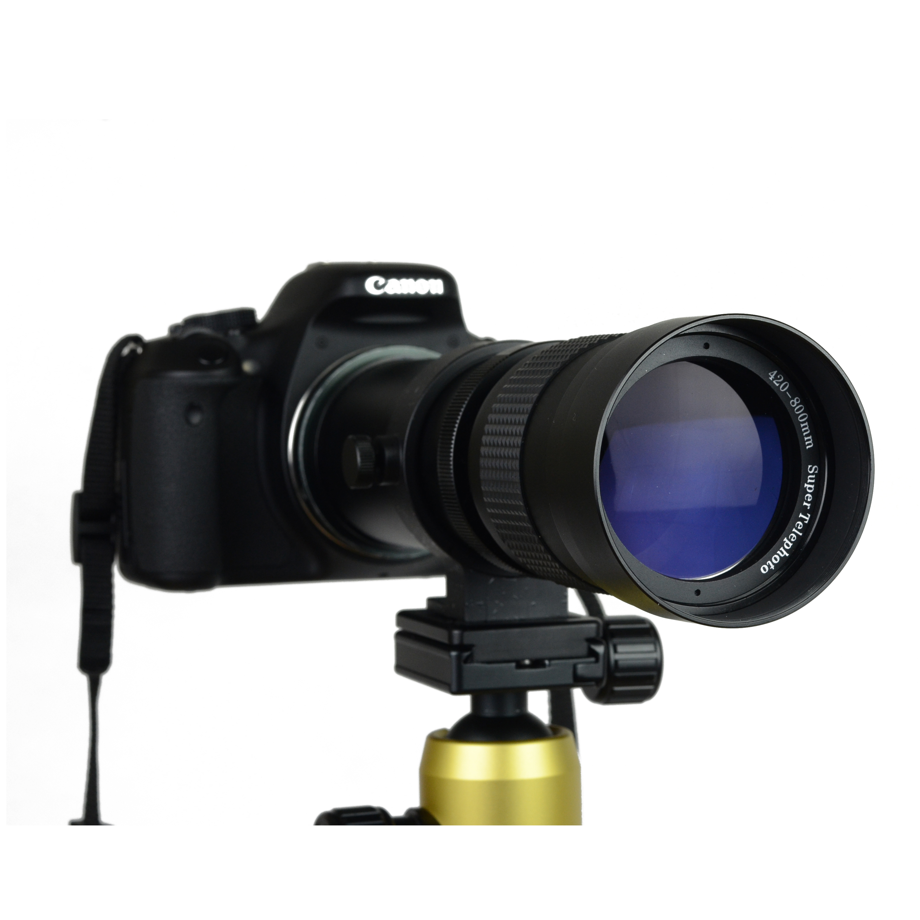420-800 мм F/8,3-16 ручной зум супер телеобъектив + T-крепление