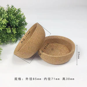 Posavasos Redondo de Corcho Antideslizante con Base Aislante del Calor para Tazas de Cerámica y Vidrio, Diseño Moldeado de Dongguan - Product Image 2