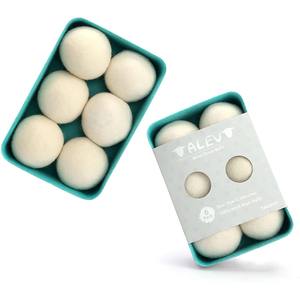 Produtos Mais Vendidos 2026 Bolas de Lã Orgânica da Nova Zelândia para Secadora Marca Privada nos EUA Bestseller Secadora de Roupas - Product Image 2