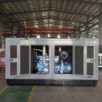 Groupe électrogène diesel silencieux Cummins Weichai Baudouin 150kW-300kW haute performance avec capot insonorisé