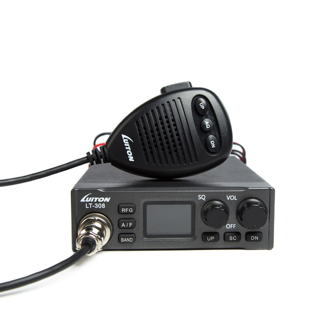 Luiton LT-308 CB Radio 4W/10W 27 Mhz AM FM CB Radio Two Way Radio