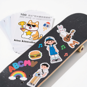 Pegatinas Kiss Cut para Laptop, Botella de Agua, Patineta, Equipaje - Product Image 1