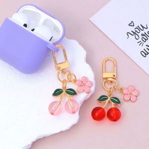 Women's Backpacks Acrylic Cherry Keychain Pearl Jewelry Decor Fashion Resin <b>Ornaments</b> Designer Bag Charms Fruit Pendants - Product Image 5