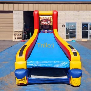 Équipement de jeu de flipper interactif commercial de Skee-Ball gonflable d'intérieur de PVC d'enfant d'usine pour l'amusement de champ de foire - Product Image 3