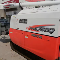 Moissonneuse-batteuse multifonctionnelle 758Q de type tracteur 4LZ-3 pour riz et manioc, haute efficacité, performance stable, adaptée