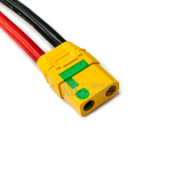 Connecteur mâle anti-étincelles XT90 XT90H-M avec câble d'extension en caoutchouc silicone 8AWG pour batterie Lipo