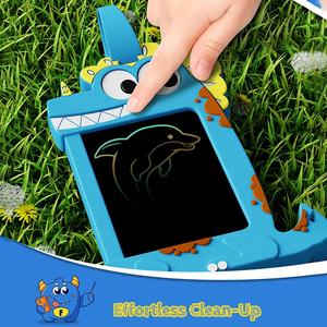 Tek boynuzlu at oyuncak seyahat araba çocuk oyuncak doğum günü noel hediyesi fikirler taşınabilir LCD çizim tableti çizim tableti 4.5in boyama Doodle kurulu - Product Image 4