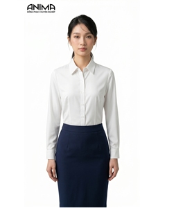 Robe de cérémonie pour femme 50% bambou 50% microfibre, professionnelle, élégante, pour le bureau, la réception d'hôtel, l'hôtesse - Product Image 1