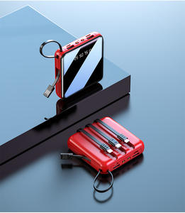 Mini <span class=keywords><strong>batterie</strong></span> <span class=keywords><strong>externe</strong></span> magnétique USB Type C 20000mAh avec câble intégré pour téléphones mobiles, batteries externes et stations d'alimentation - Product Image 5