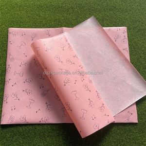 Papel Encerado Impreso con Logotipo Personalizado de 40 g/m², Papel para Alimentos a Prueba de Grasa para Sándwiches - Product Image 6