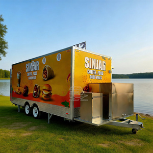 Camion de restauration rapide Pizza BBQ 2025 entièrement équipé à vendre aux États-Unis, camion de café mobile équipé avec DOT CE - Product Image 6