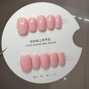 Ongles artificiels faits à la main 10pcs faux ongles conseils réutilisables carrés décorer conception pour les doigts - Product Image 4