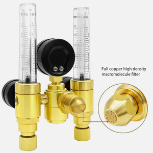 Compteur de débit d'argon CO2 à économie d'énergie, double sortie, régulateur d'argon pour soudage MIG TIG, 3 instruments, compteur de gaz pour un soudage MIG TIG efficace - Product Image 5