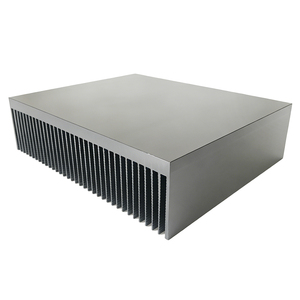Dissipatore di Calore <span class=keywords><strong>in</strong></span> <span class=keywords><strong>Alluminio</strong></span> Estruso ad Alta Potenza 220(L)*59(A)*180(P)mm Anodizzato Nero per Inverter IGBT - Product Image 2