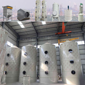 Sistema de Limpieza de Gases de Escape, Torre de Enfriamiento Hidrociclónica, Material PP Industrial, Eficiencia de Purificación del 99.9%, Motor - Product Image 4