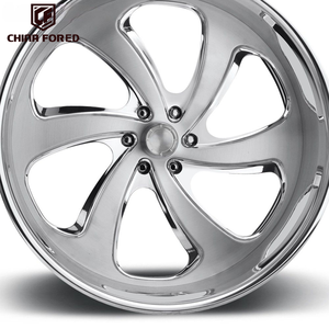 Jante profonde tout-terrain forgée 6x139.7 pour Jeep Cherokee Impala C10 Pickup <span class=keywords><strong>Camion</strong></span> 17 18 20 22 24 26 pouces Jante chromée - Product Image 5