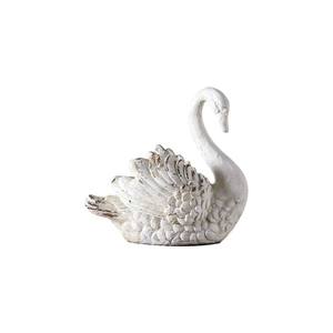 Maceta de Resina con Forma de Cisne, Jardinera Decorativa de Estilo Retro para Exteriores, Contenedor para Plantas para la Entrada del Hogar o el Patio - Product Image 5