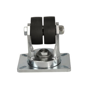 Laden von 2800kg <span class=keywords><strong>Super</strong></span> Heavy <span class=keywords><strong>Duty</strong></span> Eisen/Stahl-Kern-Nylon-Lenkrädern mit geringer Schwerkraft 4-Zoll-Industrie-Doppelrollen OEM-Unterstützung - Product Image 3