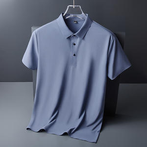 OEM venta al por mayor de manga corta liso Golf Polo camisa de alta calidad personalizado bordado Logo hombres Polos 100% algodón camiseta Polo - Product Image 5