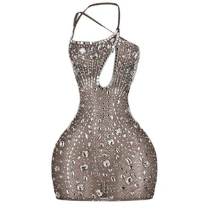 Robes de Soirée Sexy pour Femmes 2026, Robes Mini de Luxe avec Strass pour Anniversaire, Vêtements à la Mode pour Femmes - Product Image 3