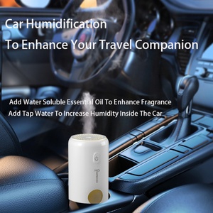 2024 New Car <b>Humidifier</b> Air Purifier Aromatherapy Essential Oil Car Sprayer Odor Removal Car Fragrance Water Atmosphere - Product Image 5