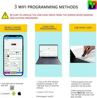 Letrero LED Desplazable para Exteriores HS, Programable, P10, Tablero de Mensajes Electrónico Digital, Pantalla LED RGB Programable por Píxeles
