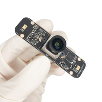 Module de caméra USB mini 4K Fisheye OEM 1080P HD 8MP avec capteur CMOS IMX415 Starlight, autofocus et détection humaine IA intégrée