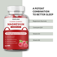 Gummies de magnésium complexe à croquer, marque privée OEM/ODM, pour adultes, améliore l'immunité, durée de conservation de 24 mois, certifié HACCP