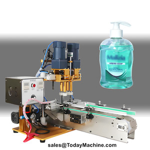 Masaüstü şampuan plastik şişe kapağı uçucu yağ jel şişe vida kapatma kapatma makinesi - Product Image 3