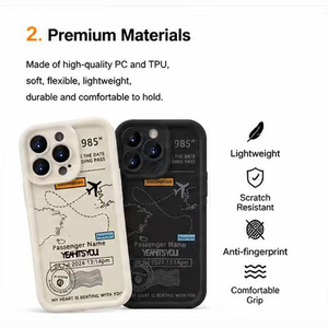 Coque de téléphone portable en TPU pour iPhone 17 Air, couleur bonbon, givrée, antichoc, style Ins, peinture UV, vente en gros - Product Image 4