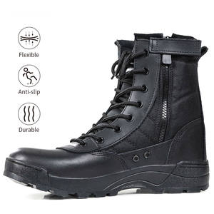 Cqb. <span class=keywords><strong>Swat</strong></span> ZD-029 Hot Selling Heren Tactische Gevechtslaarzen Winterschoenen Cement Rubber Anti-Slip Massief Polyester Voor Wandelen In De Zomer - Product Image 6