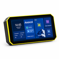 Écran CarPlay pour moto Aoocci C9 Pro Max IP67 avec caméra 6 pouces TPMS pour Yamaha, enregistreur Android Auto sans fil