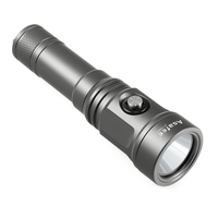 Lampe de plongée LED Asafee DT15Max en aluminium, lampe de plongée sous-marine, rechargeable par type-C, étanche, torche de plongée