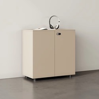 Organiseur de poste de travail modulaire industriel, armoires de rangement de bureau, 8 portes, armoire à dossiers verrouillable en mélamine, bibliothèque, bureau à domicile