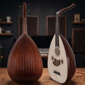 Enrouleur de cordes de guitare Yonka UD-10M en bois d'acajou verni, poli, léger, durable, fait à la main, de haute qualité, enduit - Product Image 3