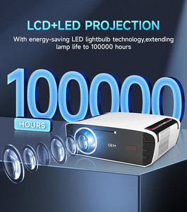 Proyector OEM superventas 2024 Touch Auto Focus Smart Home School Proyectores Full Hd 4K Película A9Q Proyectores - Product Image 5