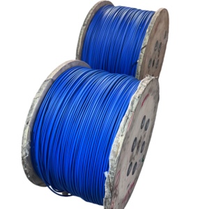 1x19構造 1.5mm 1.8mm PVC PU PAコーティング鋼線ロープ組立ケーブルスリング スプリングケーブル ライトサスペンション 溶接＆切断 - Product Image 3