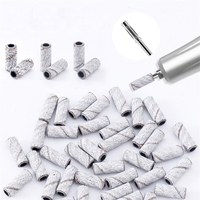 Nouveau style, 50 pièces/boîte, qualité professionnelle, grain 80, 100, 120, 150, 180, 240, petites bandes de ponçage pour ongles de 3 mm avec étiquette personnalisée