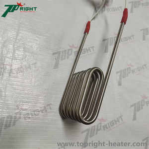 230V 3.5kW cuộn ống sưởi ấm ống không khí nóng với 1 mét dây - Product Image 3