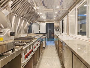 Hot bán thép không gỉ thực phẩm xe tải di động thức ăn nhanh nhà hàng và Hot Dog đứng bán hàng tự động giỏ hàng & thực phẩm xe đẩy - Product Image 5