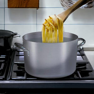 Casseruola Alta in Alluminio 32x21cm con 2 Manici - Product Image 3