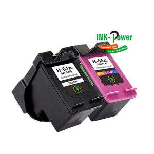 Encre-puissance 64 XL 64XL Premium <span class=keywords><strong>cartouche</strong></span> d'encre à jet d'encre couleur reconditionnée pour imprimante HP64 HP64XL <span class=keywords><strong>HP</strong></span> <span class=keywords><strong>ENVY</strong></span> <span class=keywords><strong>Photo</strong></span> <span class=keywords><strong>6230</strong></span> 6232 7134 7155 - Product Image 1